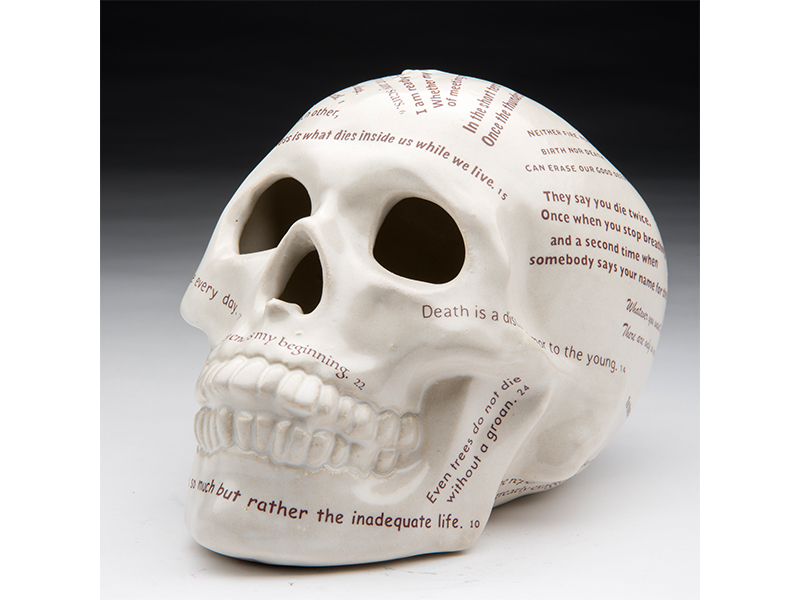 skull art auction