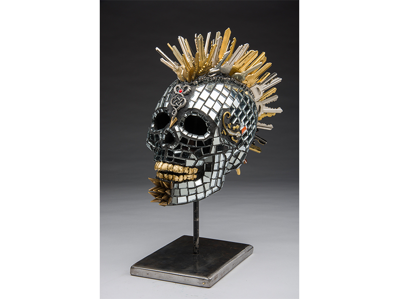 skull art auction