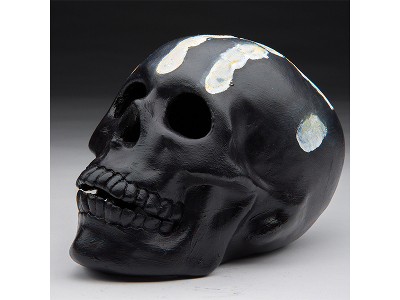 skull art auction