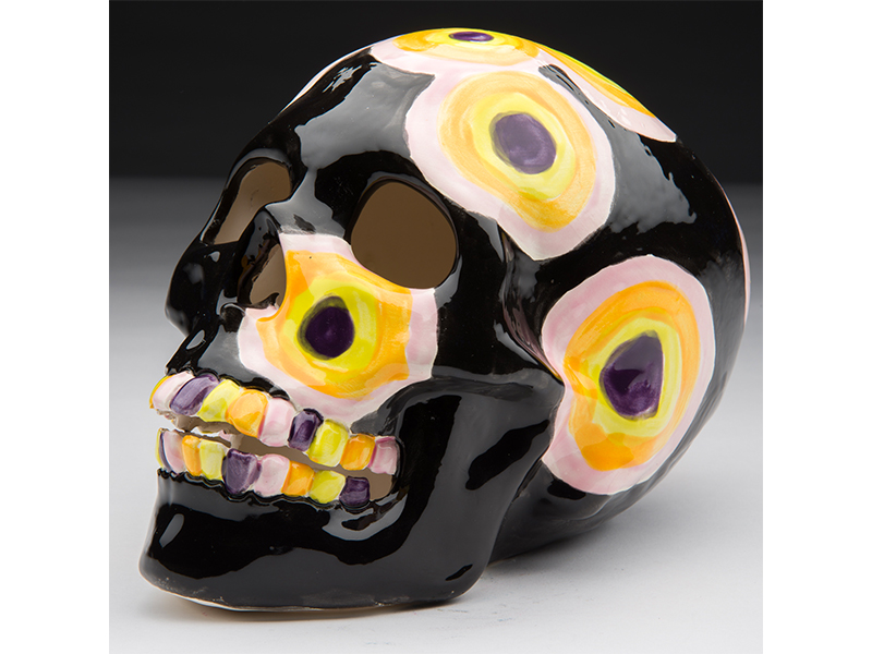 skull art auction